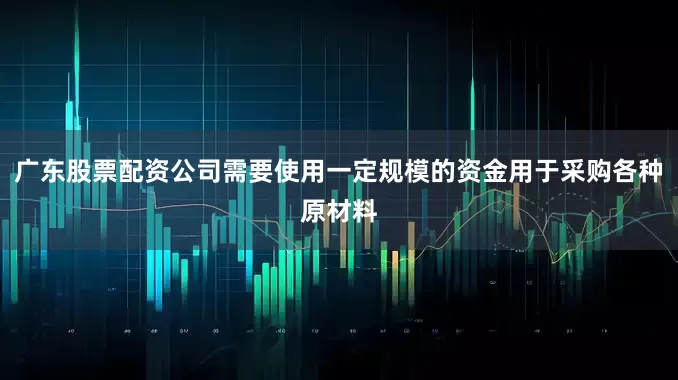 广东股票配资公司需要使用一定规模的资金用于采购各种原材料