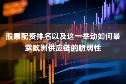 股票配资排名以及这一举动如何暴露欧洲供应链的脆弱性