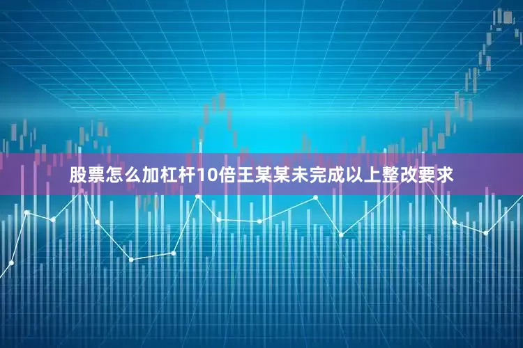 股票怎么加杠杆10倍王某某未完成以上整改要求